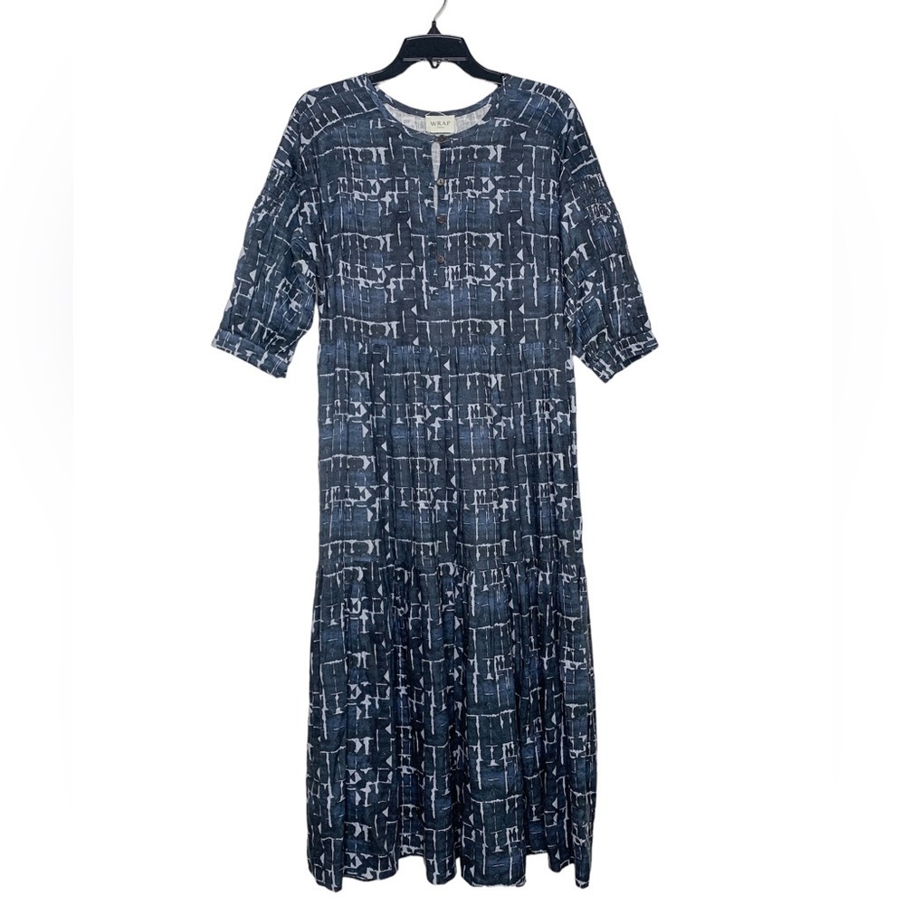 Wrap London‎ Tiered Linen Dress